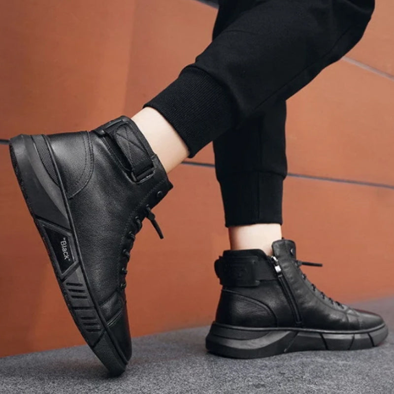 Sergio | Sneakers van Kunstleer voor Stedelijke Elegant