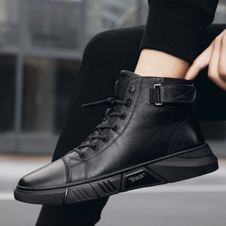 Sergio | Sneakers van Kunstleer voor Stedelijke Elegant