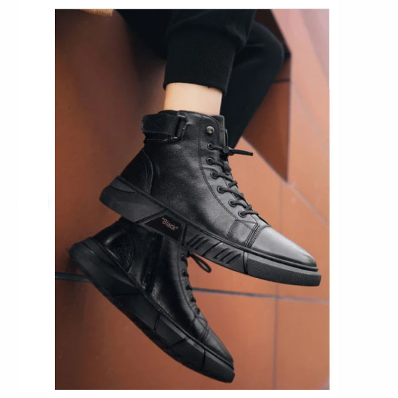 Sergio | Sneakers van Kunstleer voor Stedelijke Elegant