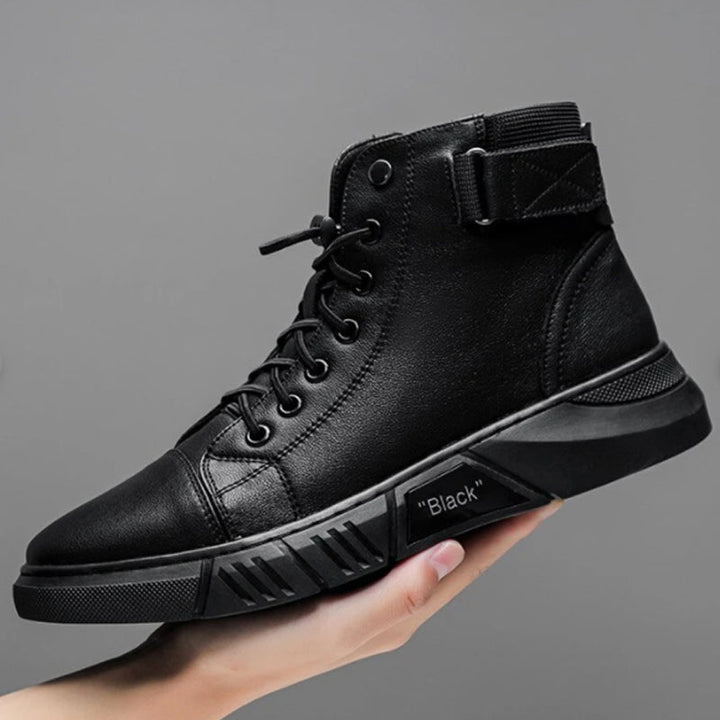 Sergio | Sneakers van Kunstleer voor Stedelijke Elegant
