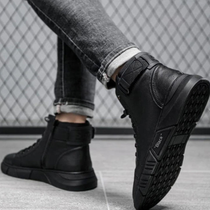 Sergio | Sneakers van Kunstleer voor Stedelijke Elegant