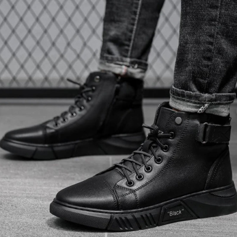 Sergio | Sneakers van Kunstleer voor Stedelijke Elegant