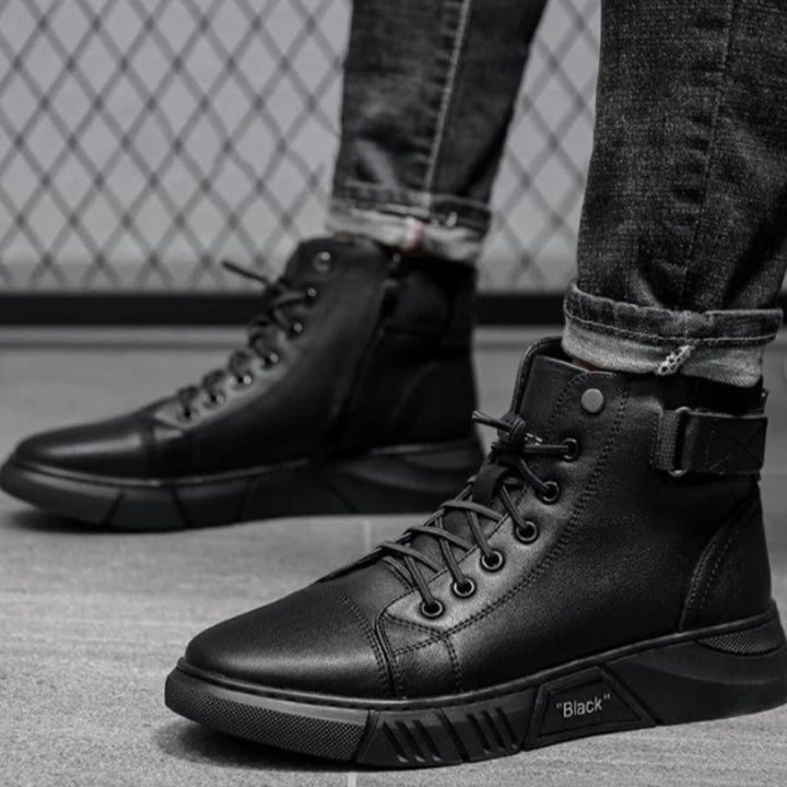 Sergio | Sneakers van Kunstleer voor Stedelijke Elegant