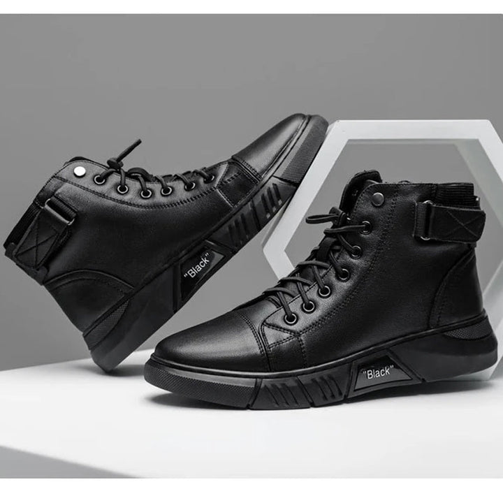 Sergio | Sneakers van Kunstleer voor Stedelijke Elegant