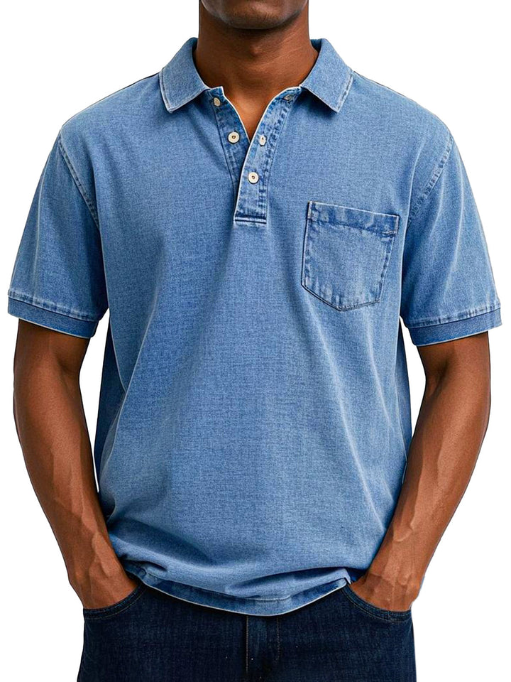 maxime™  | Vintage Casual Polo Hemd voor Mannen