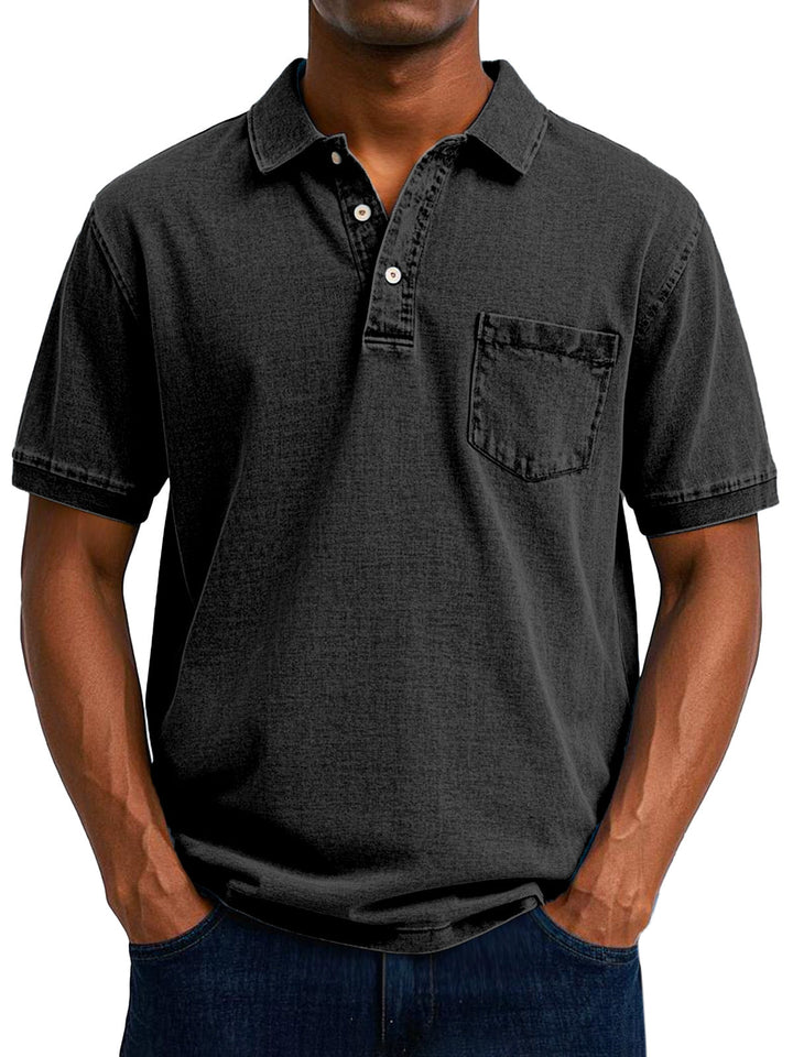 maxime™  | Vintage Casual Polo Hemd voor Mannen