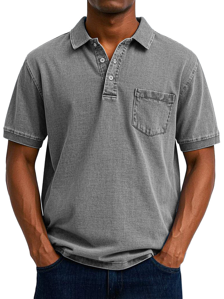 maxime™  | Vintage Casual Polo Hemd voor Mannen