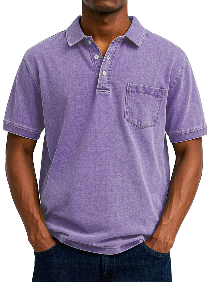 maxime™  | Vintage Casual Polo Hemd voor Mannen