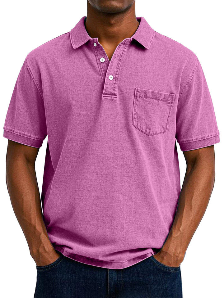maxime™  | Vintage Casual Polo Hemd voor Mannen