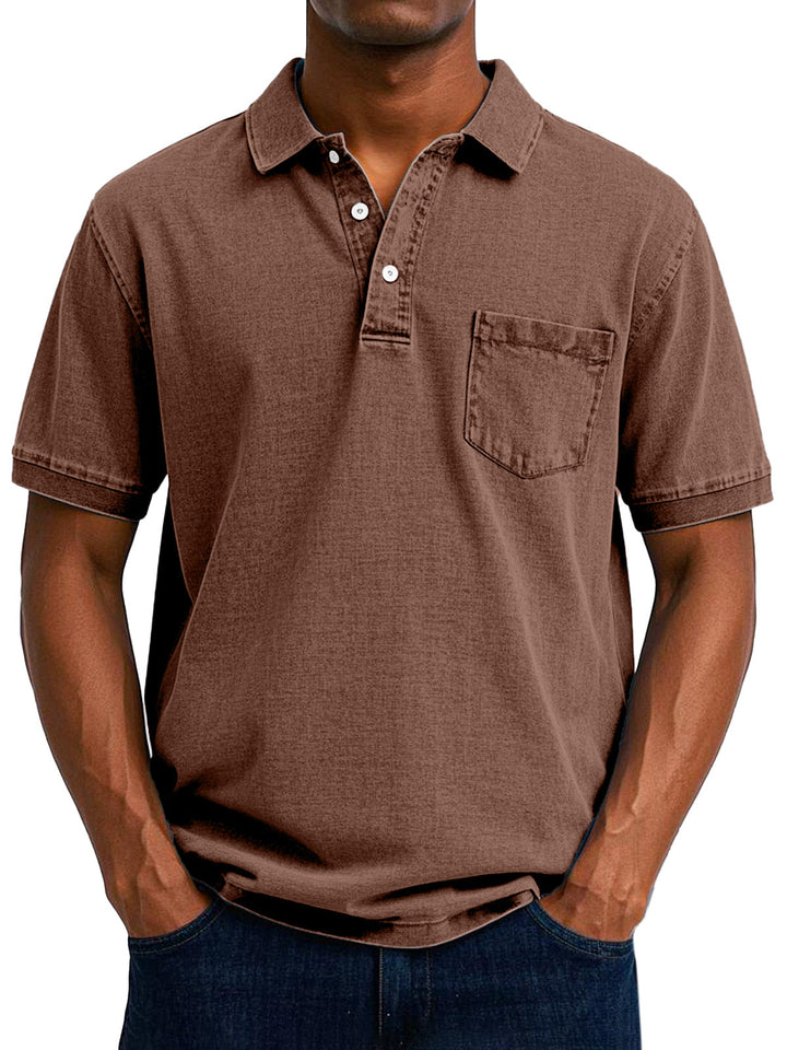 maxime™  | Vintage Casual Polo Hemd voor Mannen