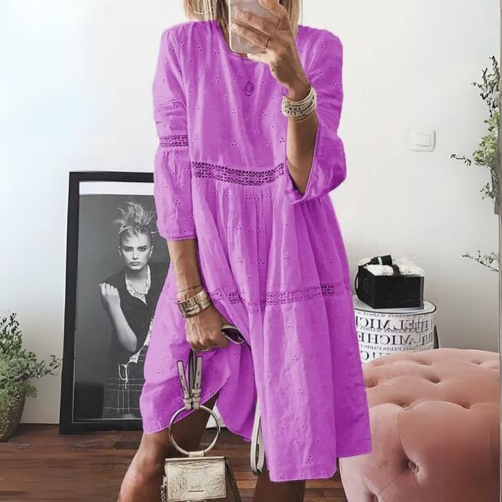 Isabella™ | Robe Élégante Brodée