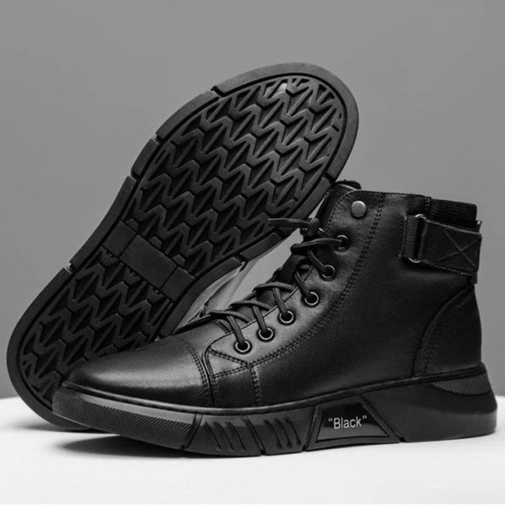 Sergio | Sneakers van Kunstleer voor Stedelijke Elegant