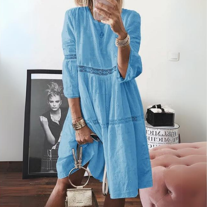 Isabella™ | Robe Élégante Brodée