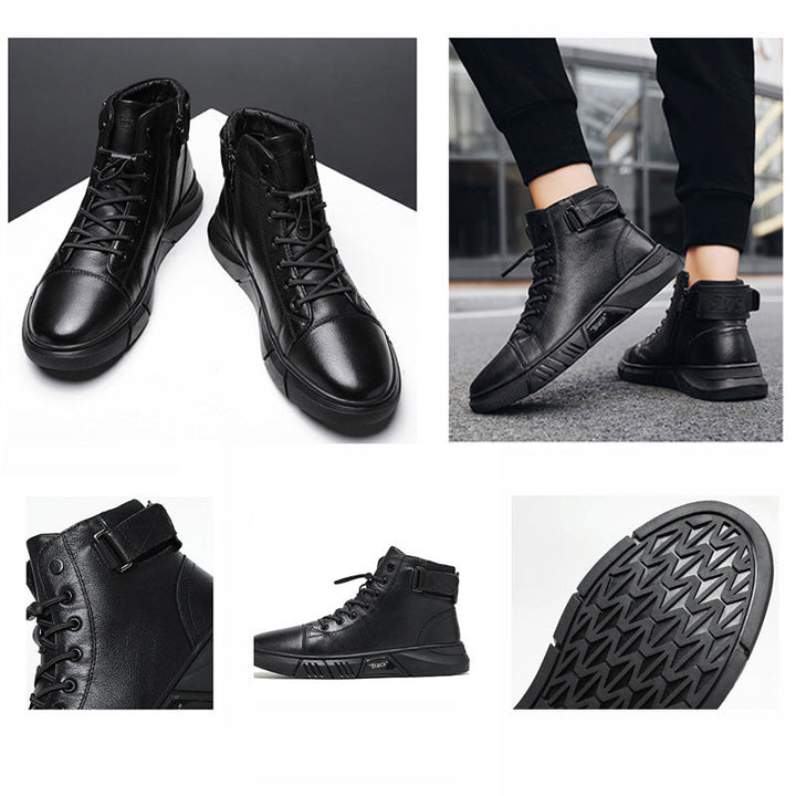 Sergio | Sneakers van Kunstleer voor Stedelijke Elegant