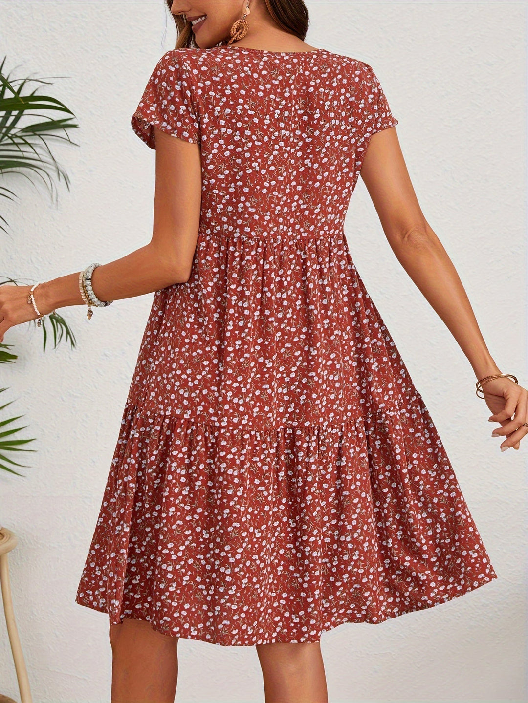 Valeria™ | Robe Vintage à Fleurs