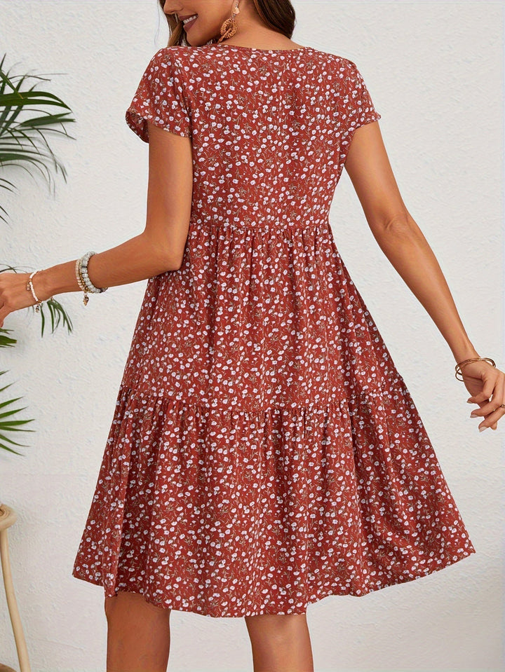 Valeria™ | Robe Vintage à Fleurs