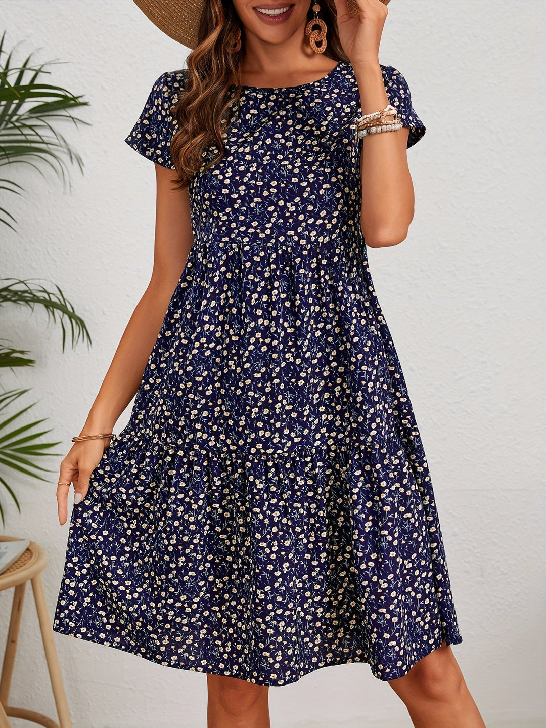 Valeria™ | Robe Vintage à Fleurs