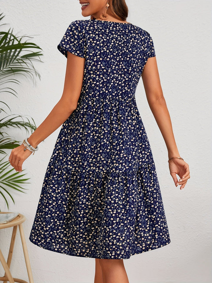 Valeria™ | Robe Vintage à Fleurs