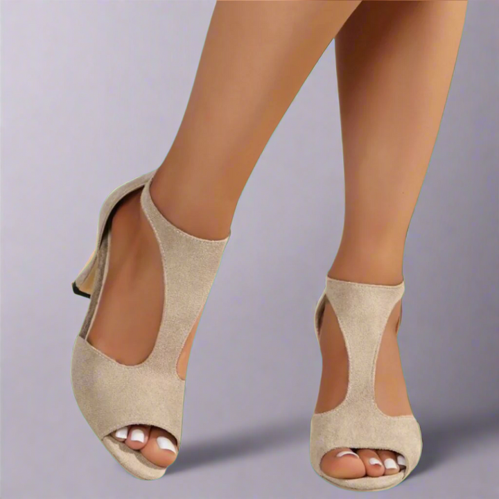 Marga | Orthopedische Sandalen met Hak van Hoogwaardig Materiaal