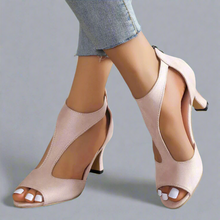 Marga | Orthopedische Sandalen met Hak van Hoogwaardig Materiaal