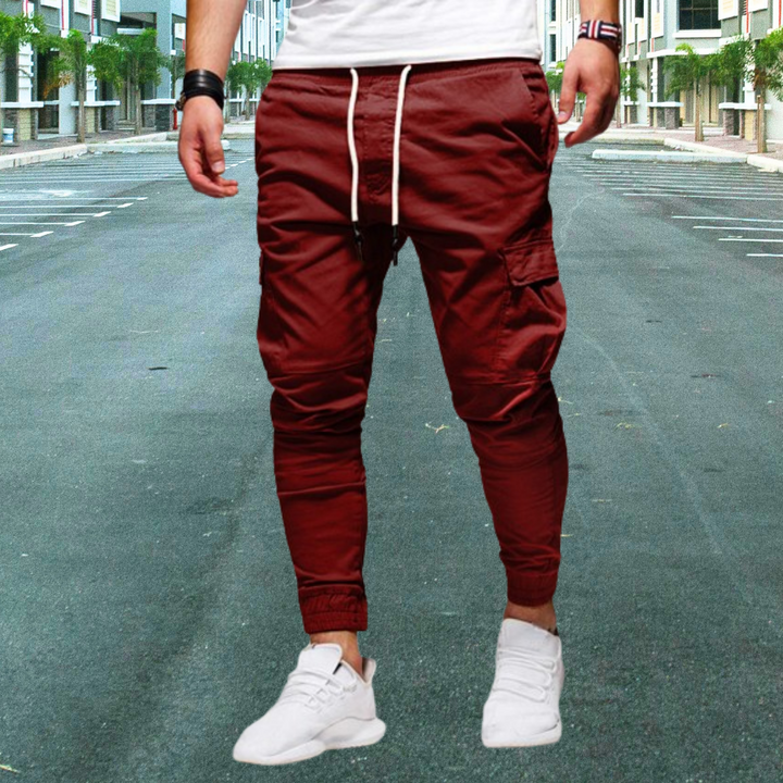 Daniel | Casual Sportbroek met Opgestikte Zakken