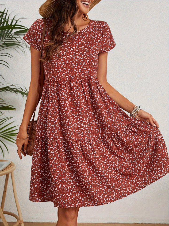 Valeria™ | Robe Vintage à Fleurs