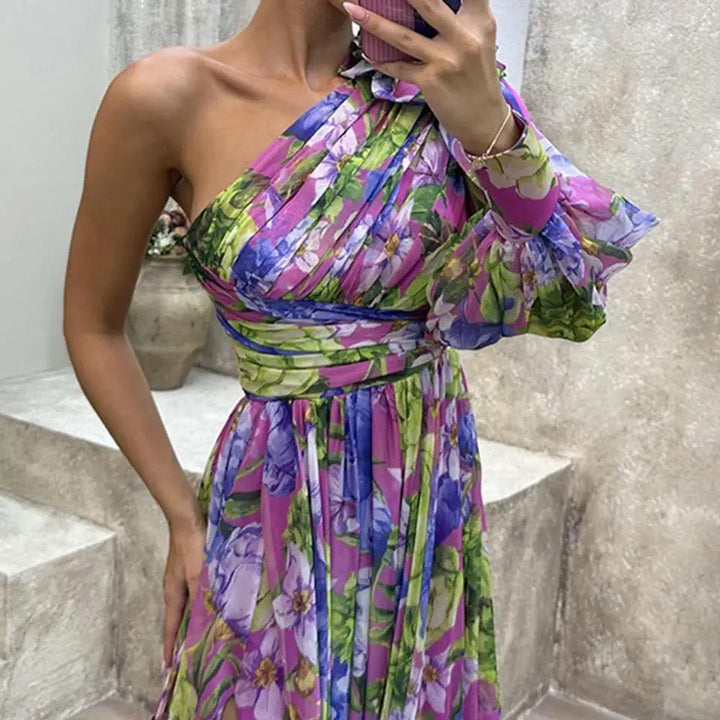 Aurélie - Robe à une épaule