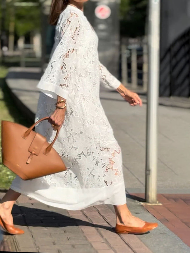 Sophie™ | Elegante jurk met randjes