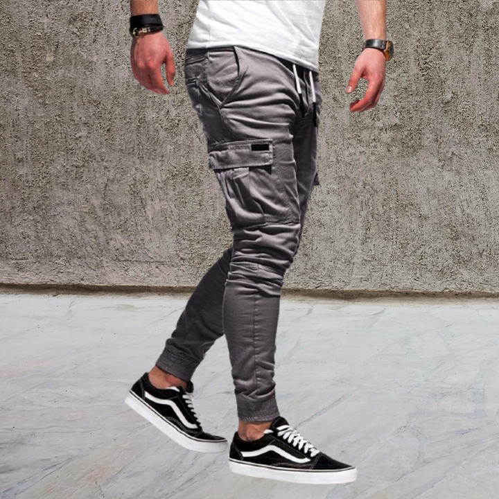 Daniel | Casual Sportbroek met Opgestikte Zakken