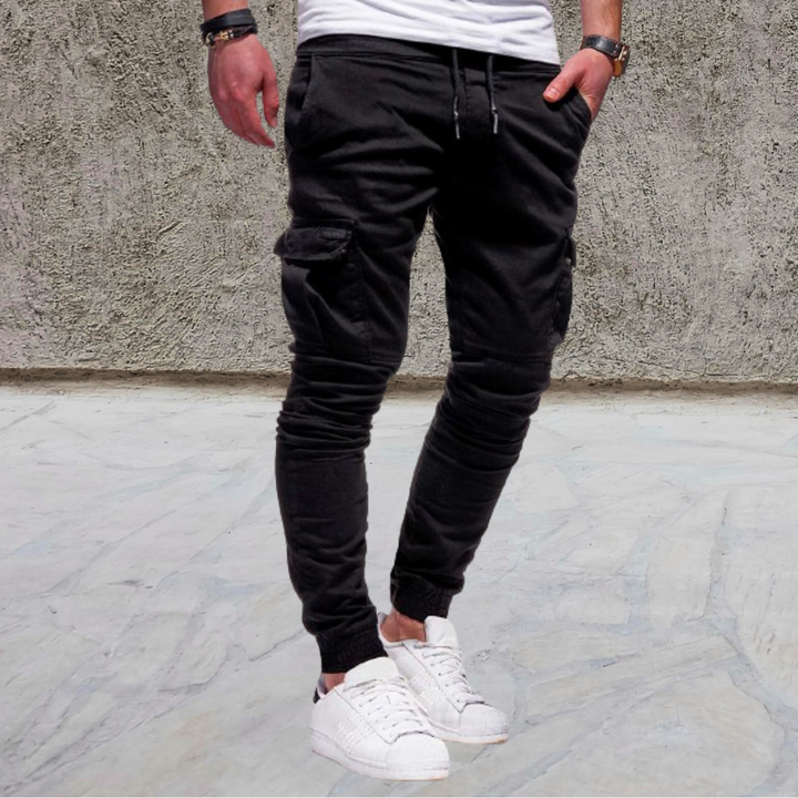 Daniel | Casual Sportbroek met Opgestikte Zakken