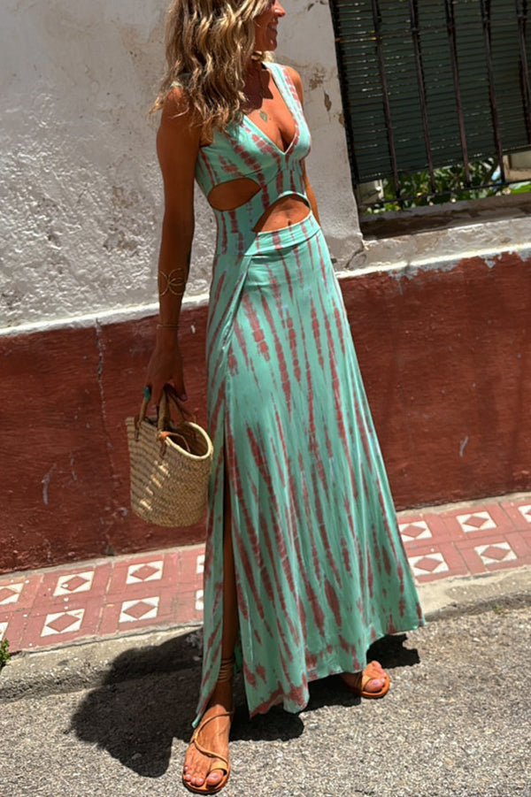 Dixie | Robe Maxi Chic avec Détails Cut-Out