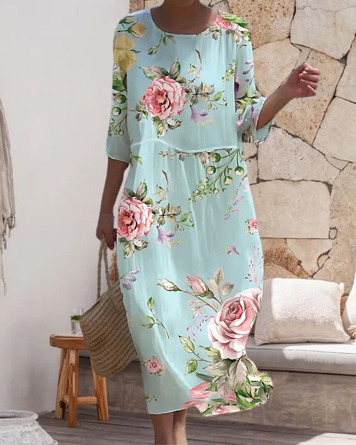 Mara™ | Elegante Bloemenjurk