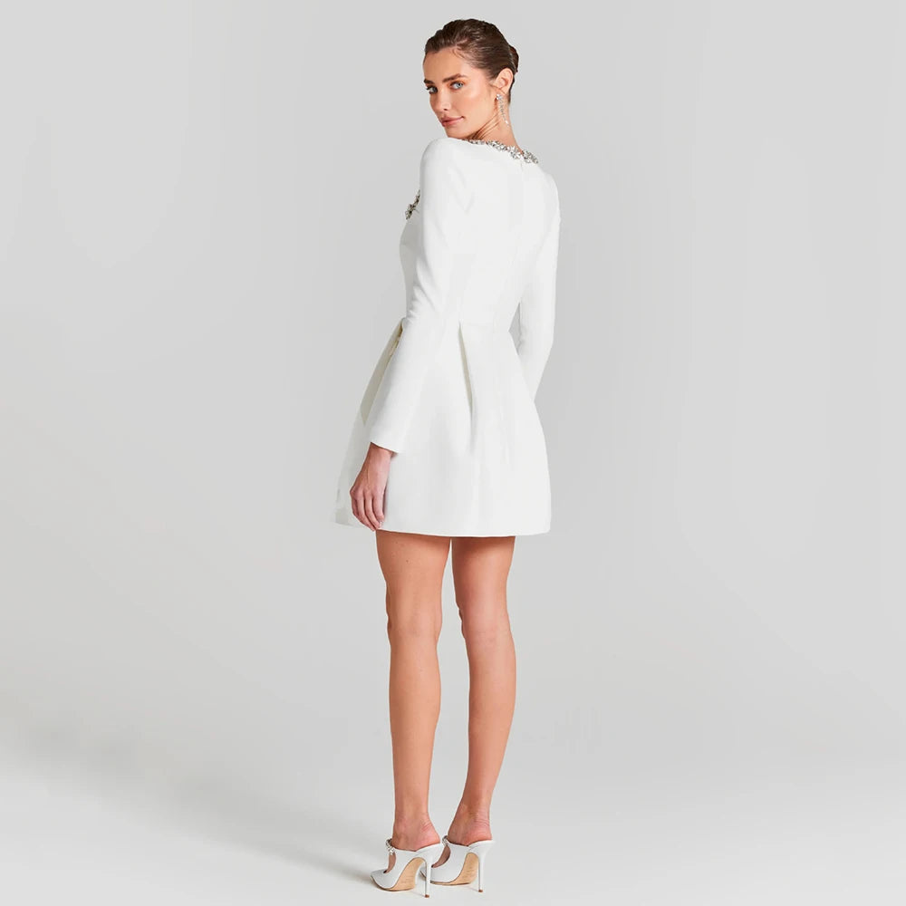 Barbara™ | Mini robe en velours