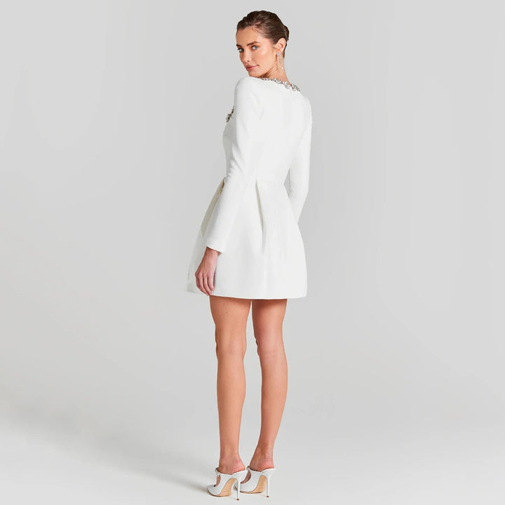 Barbara™ | Mini robe en velours