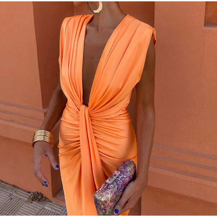 Isabella | Robe de soirée à décolleté plongeant