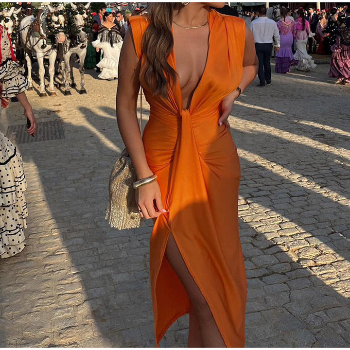 Isabella | Robe de soirée à décolleté plongeant