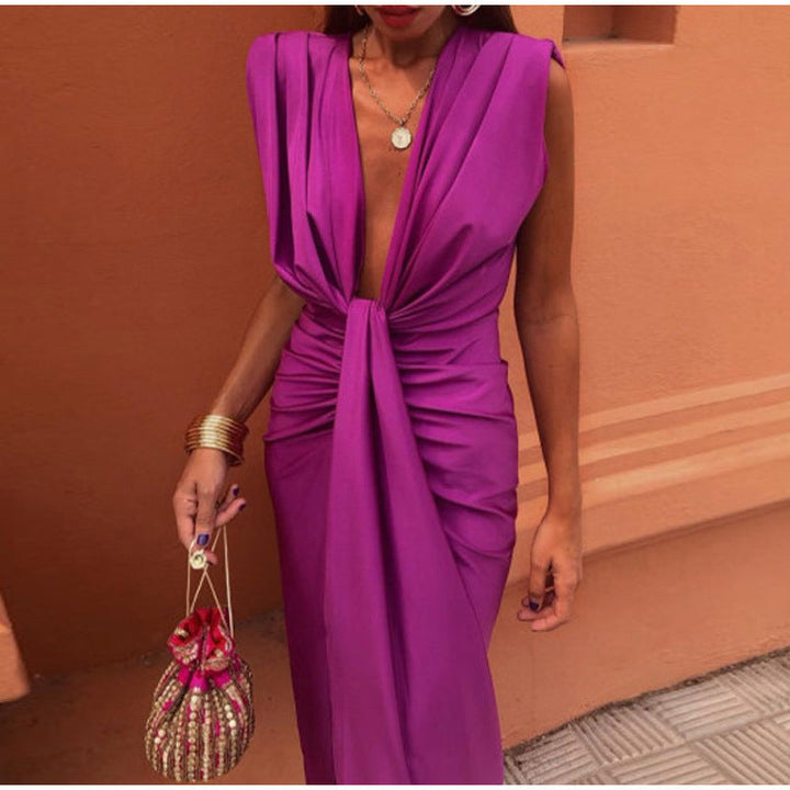 Isabella | Robe de soirée à décolleté plongeant