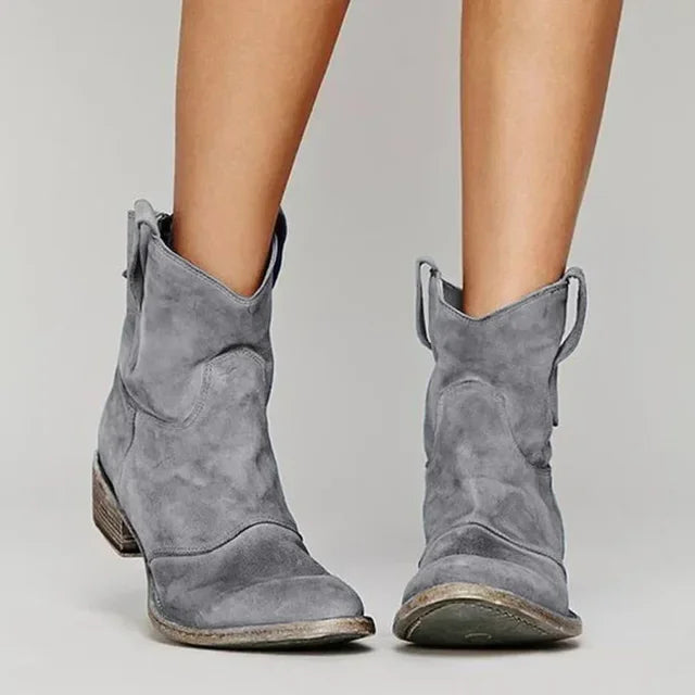 Thalia | Vintage Cowboy-Enkellaarsjes
