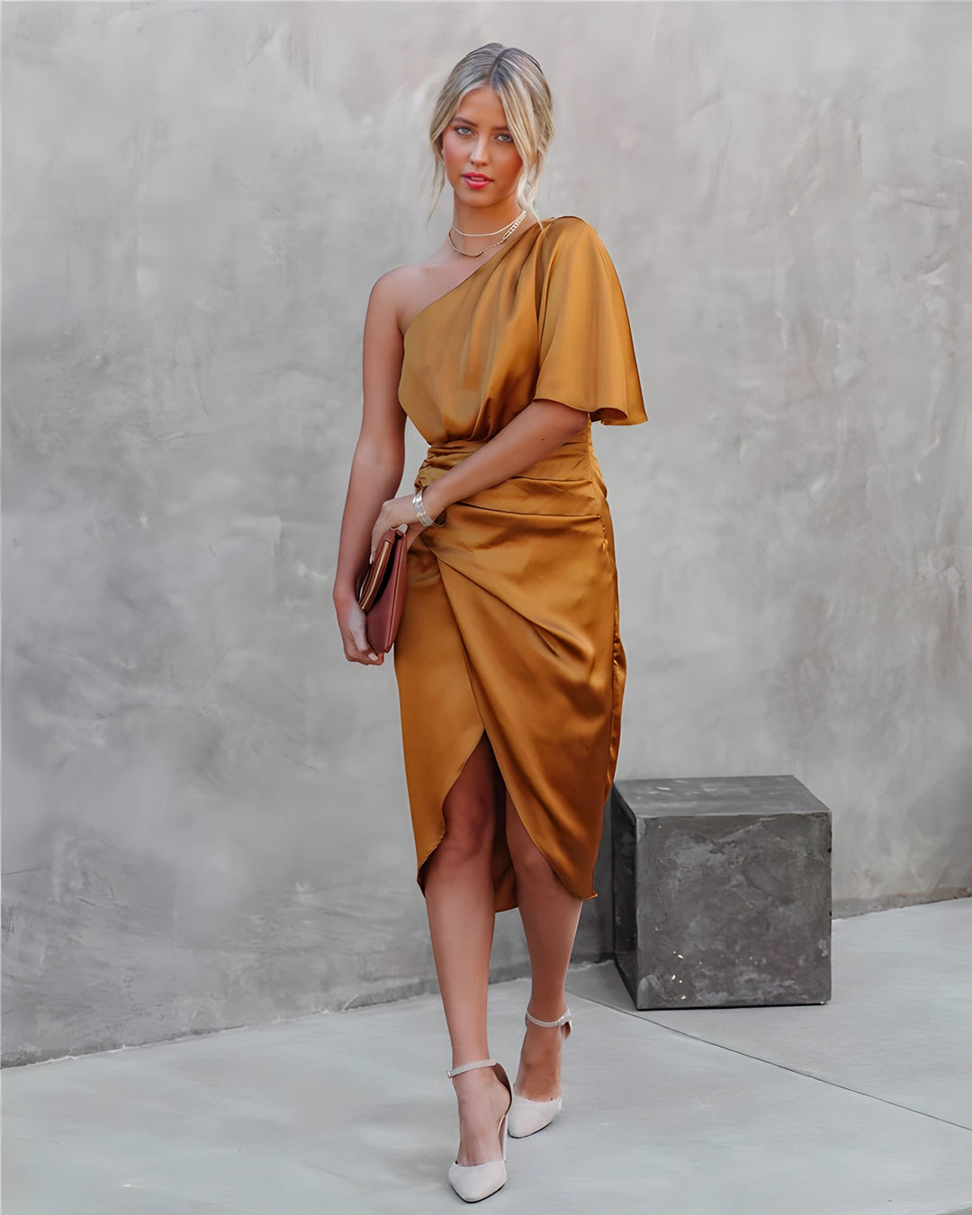 Ella™ - Robe de Soirée en Soie Élégante