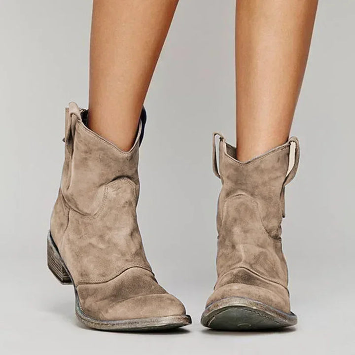 Thalia | Vintage Cowboy-Enkellaarsjes
