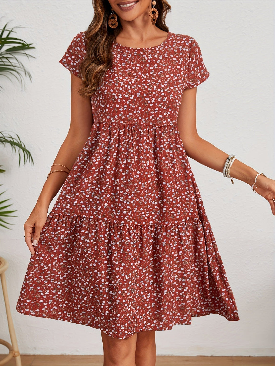 Valeria™ | Robe Vintage à Fleurs