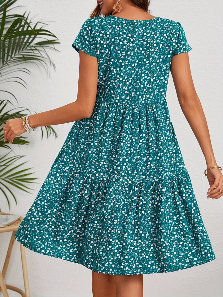 Valeria™ | Robe Vintage à Fleurs