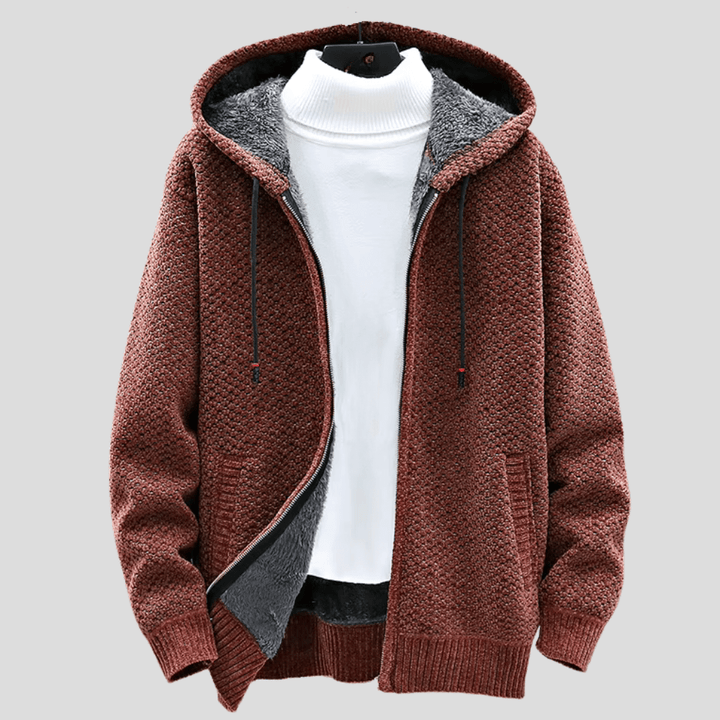 Thomas Gebreide Hoodie
