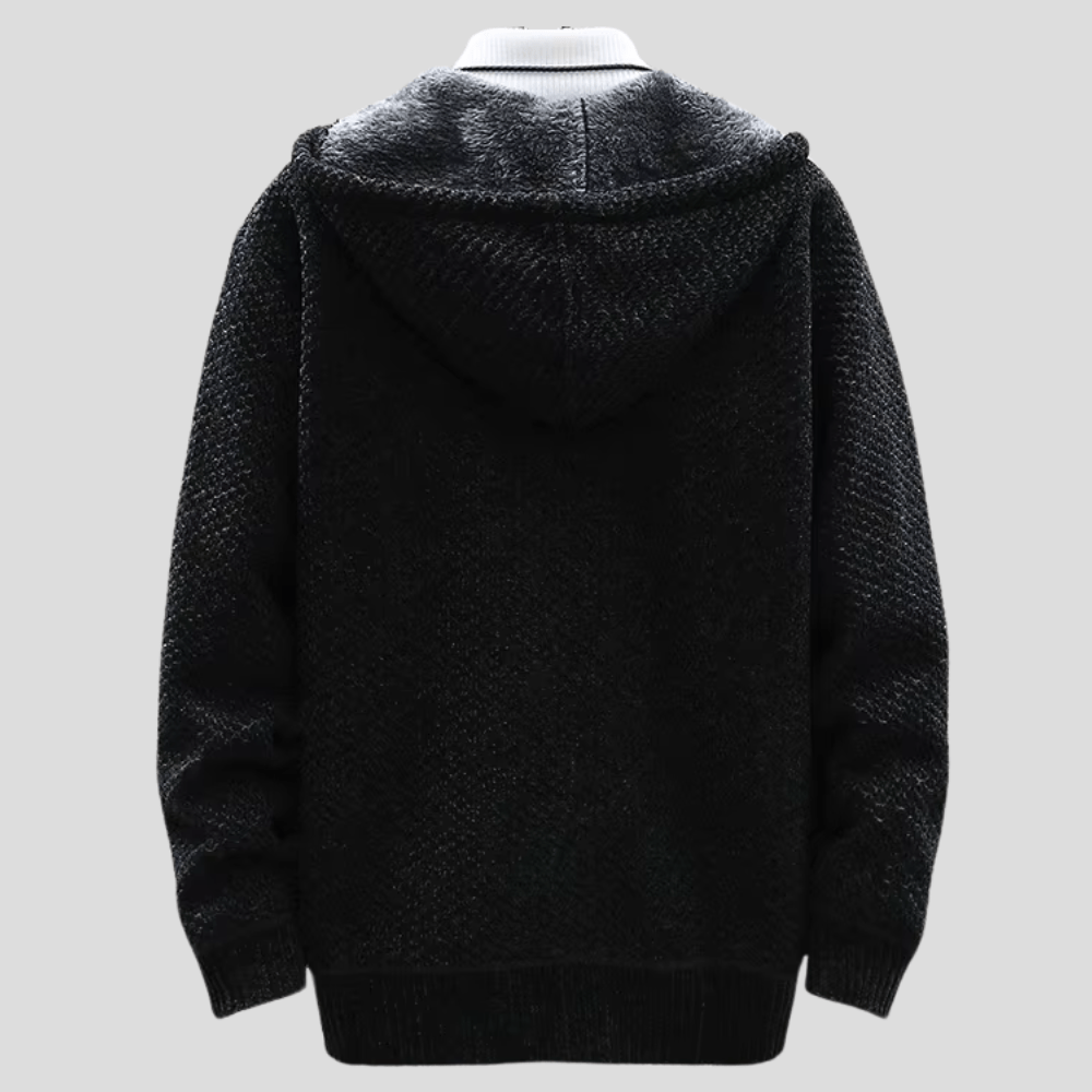 Thomas Gebreide Hoodie