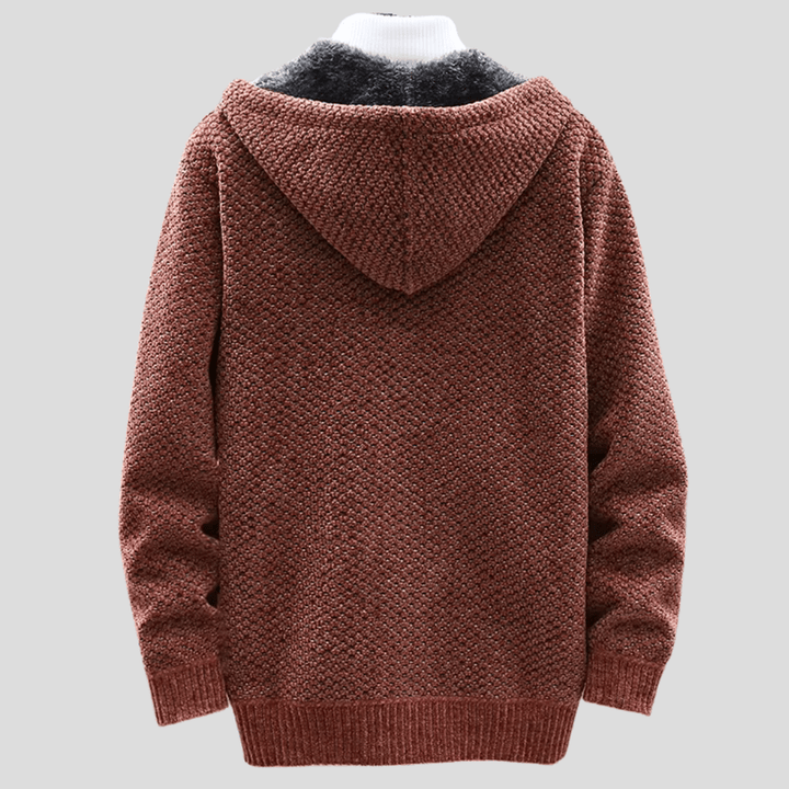 Thomas Gebreide Hoodie