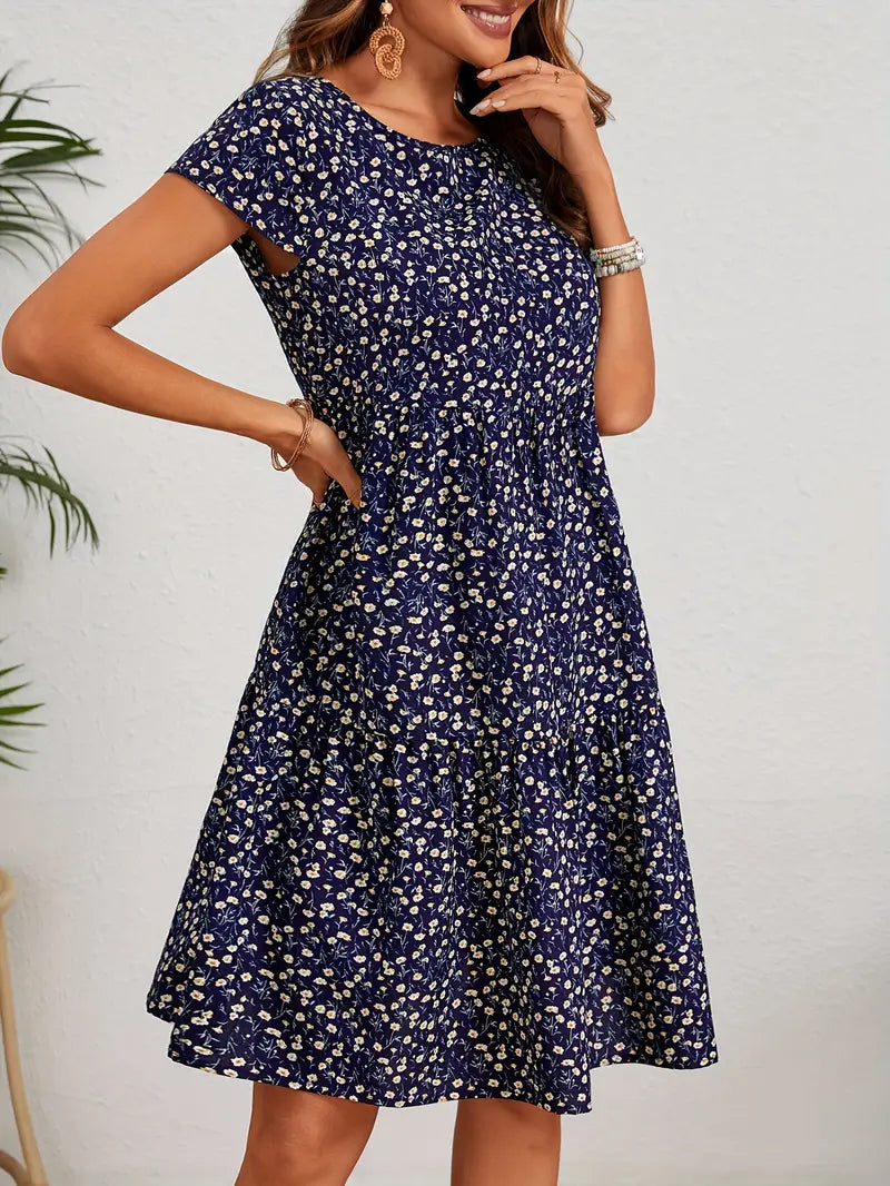 Valeria™ | Robe Vintage à Fleurs