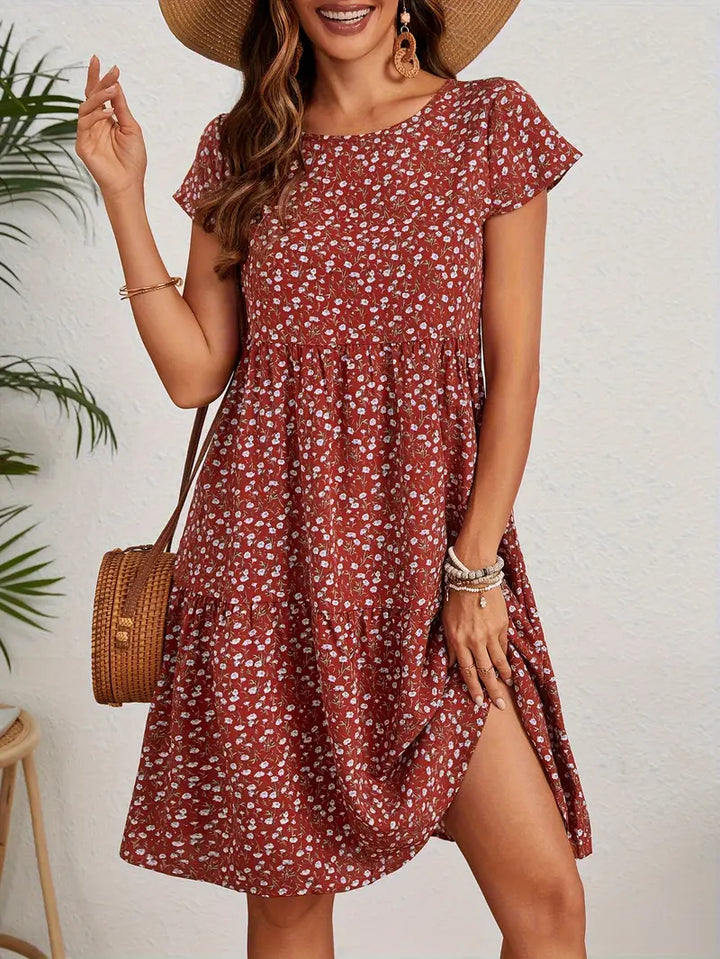 Valeria™ | Robe Vintage à Fleurs