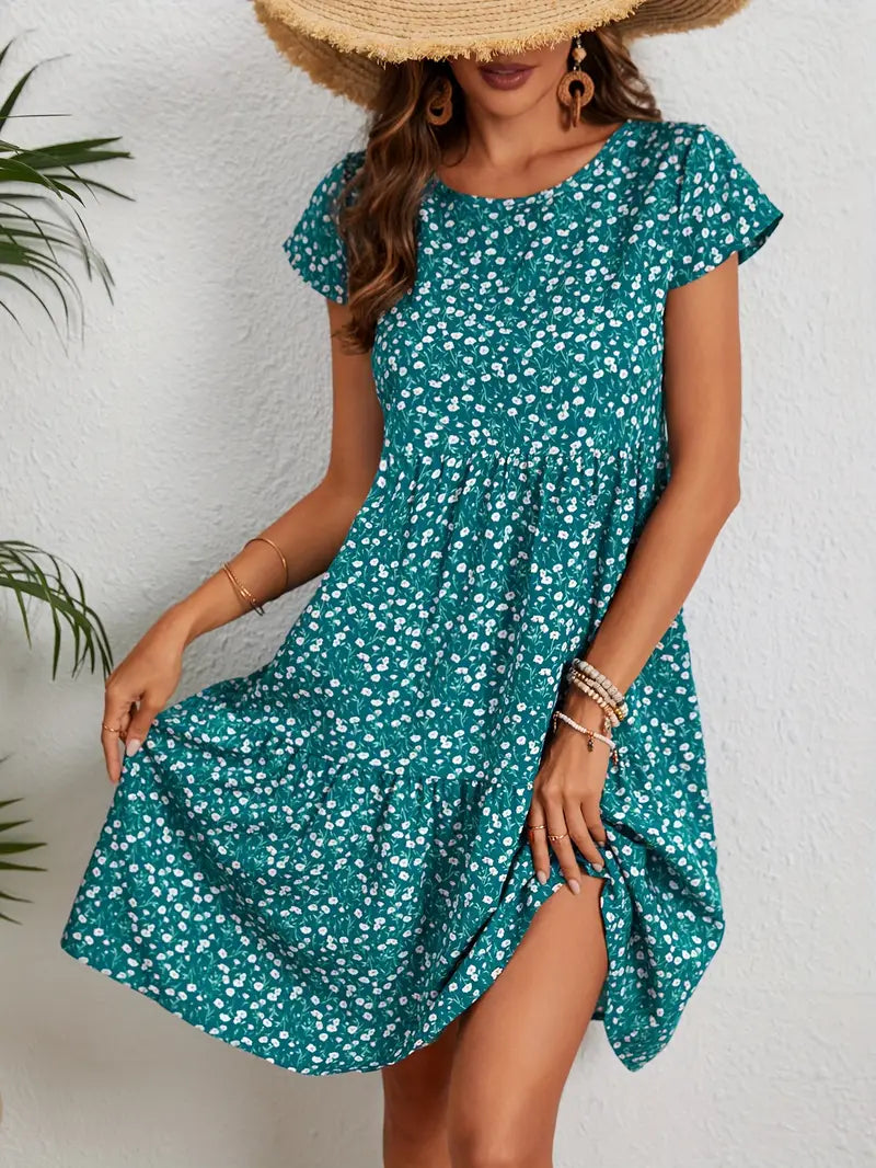 Valeria™ | Robe Vintage à Fleurs
