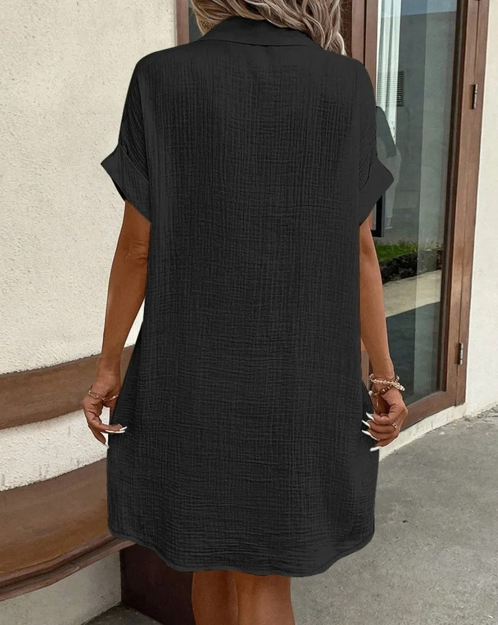 Fenna | Robe à Boutons Sans Effort