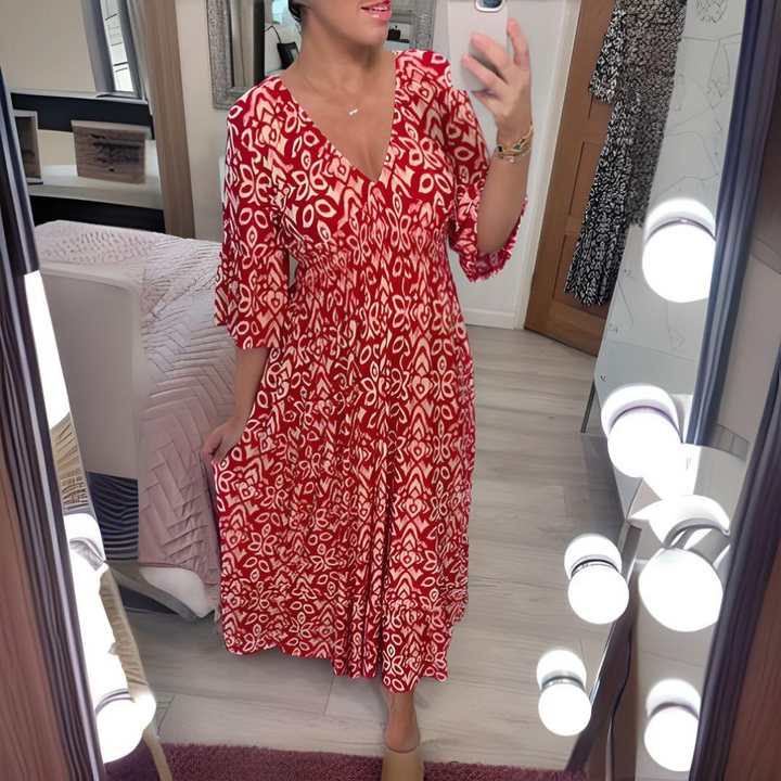 Benthe | Boho Jurk (Bijna uitverkocht)